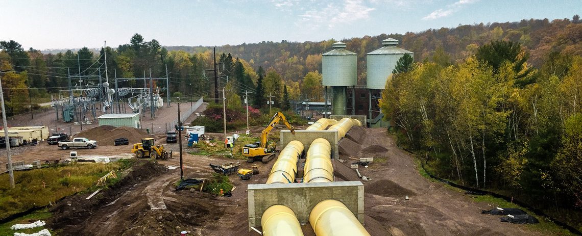 Grandfather Falls Hydro Plant Penstock Replacement