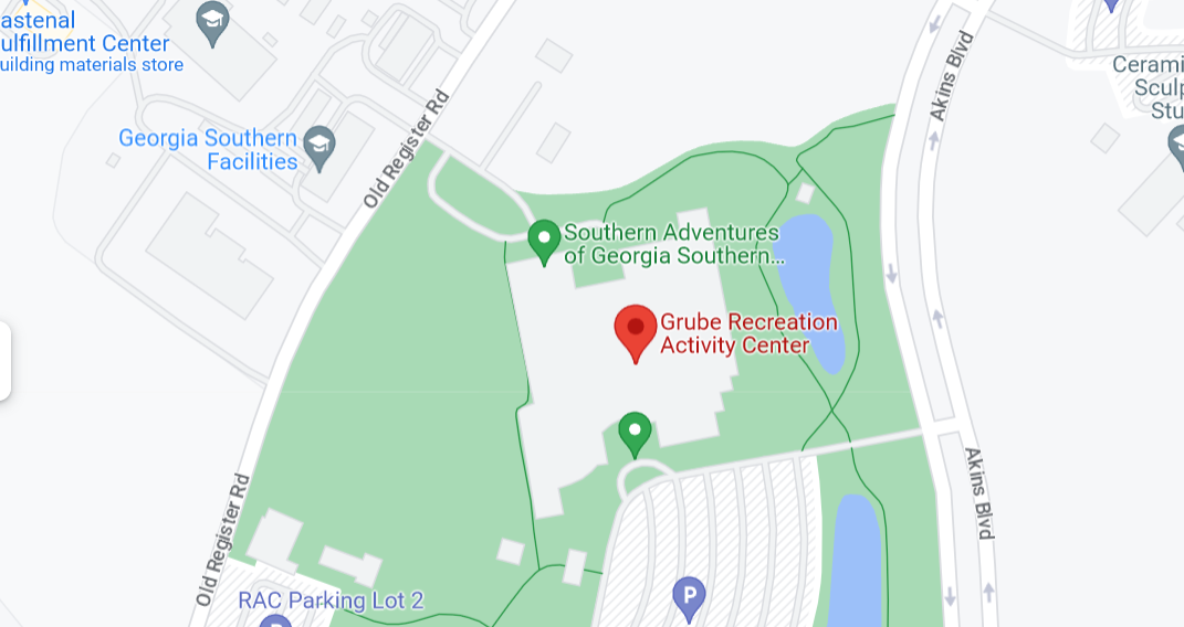 Recreation Activity Center (RAC) | Georgia Southern University | Statesboro Campus, 2687 Akins Blvd. Statesboro, GA 30458