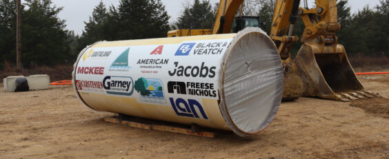 Lake Ralph Hall Pipeline Nearing Completion