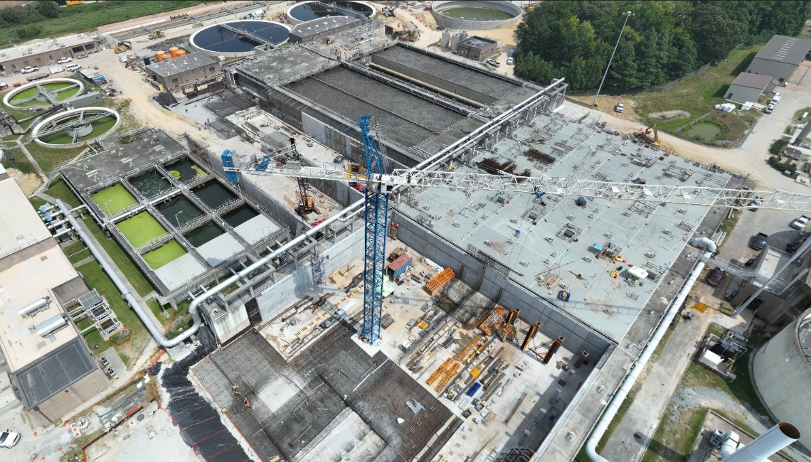 Photo of Nansemond Treatment Plant Advanced Nutrient Reduction Improvements Phase II