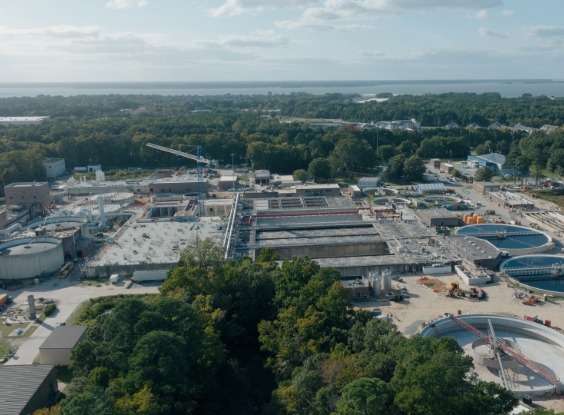 Photo of Nansemond Treatment Plant Advanced Nutrient Reduction Improvements Phase II