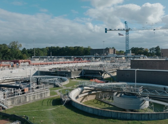Photo of Nansemond Treatment Plant Advanced Nutrient Reduction Improvements Phase II