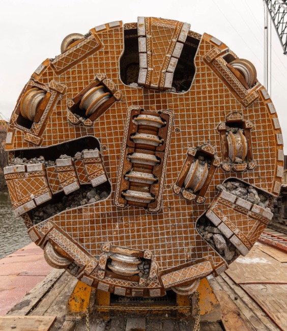 microtunnel boring machine