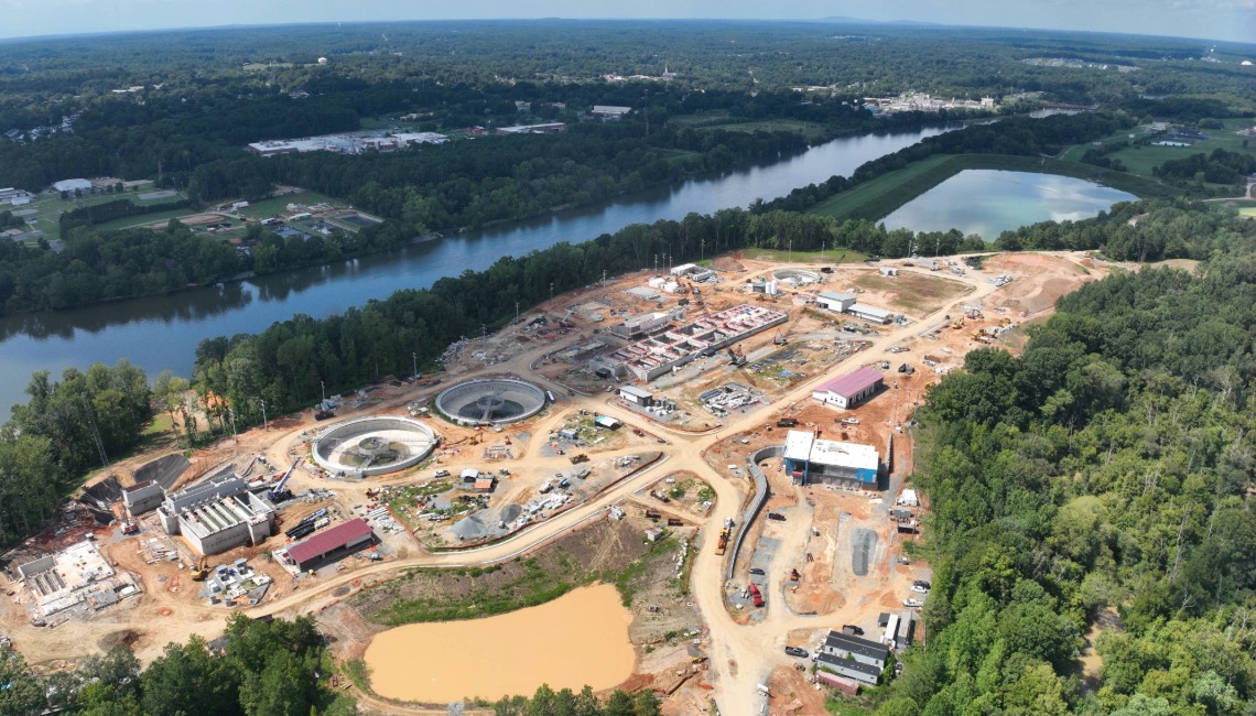 Stowe aerial view