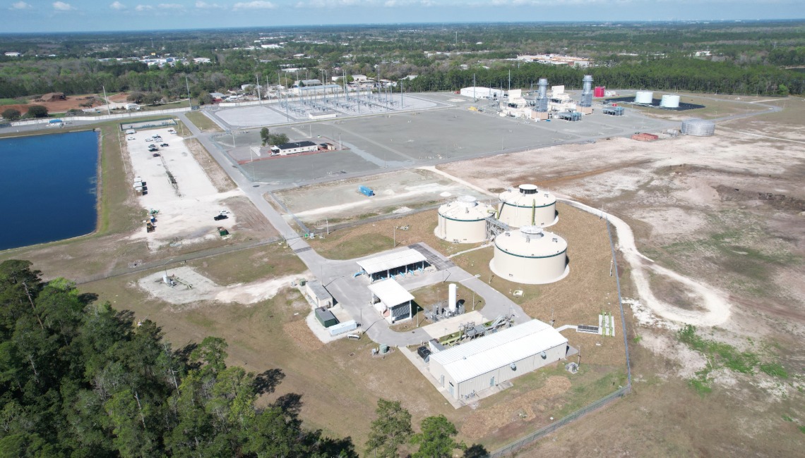 Birds eye view of land