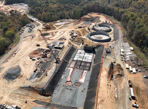 Stowe aerial view